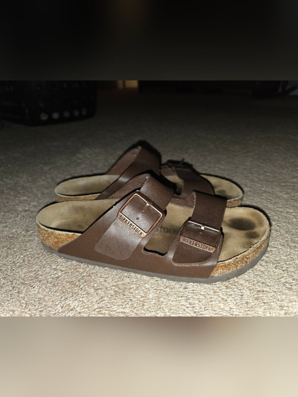 Birkenstock Arizona Brown Oiled Leather Sandals EU 40 US 9 W